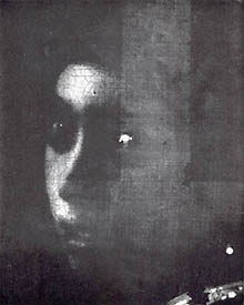 radiograph of the Girl with a Pearl Earring