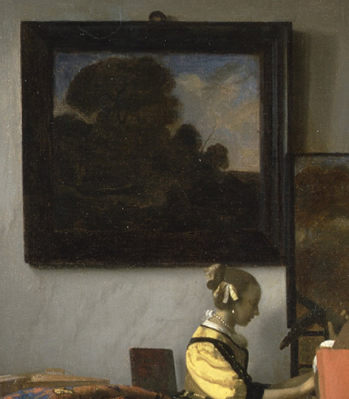 The Concert (detail), Johannes Vermeer