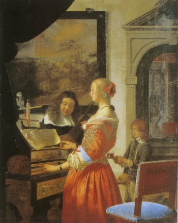 The Duet, Frans van Mieris