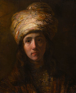 Young Man in a Turban, Follower of Rembrandt Harmenszoon van Rijn