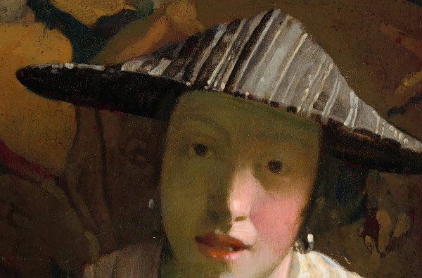 Girl with a Flute (detail), Johannes Vermeer