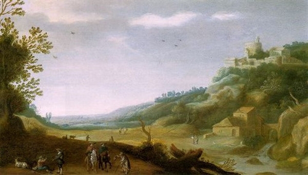  Pieter Anthonisz van Groenewegen, Mountain Landscape