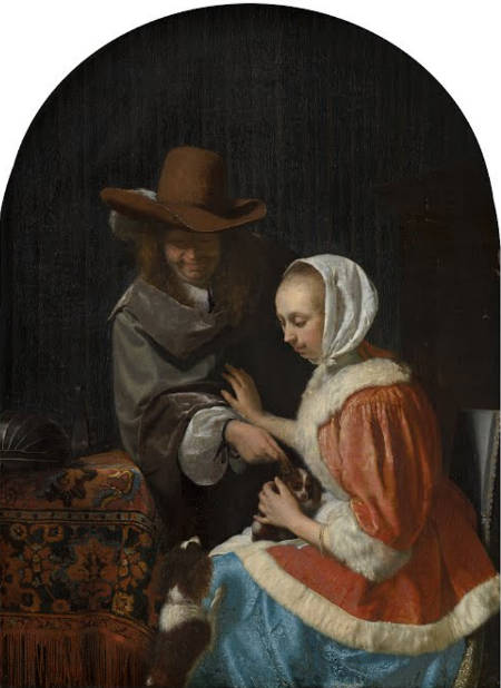 Frans van Mieris, Teasing the Pet