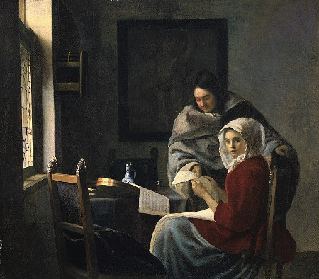 Girl Interrupted in her Music, Johannes Vermeer