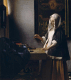 WOman Holding a Balance, Johannes Vermeer