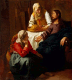 Christ in the House of Amrtha and Mary, Johannes Vermeer