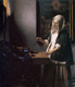 Woman Holding a balance, Johannes Vermeer