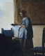 Woma in Blue Reading a Letter, Johannes Vermeer