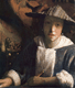 Girl with a Flute, Johannes Vermeer