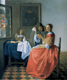 GGirl with a Wineglass, Johannes Vermeer