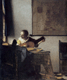 Woman with a Lute, Johannes Vermeer