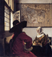Officer and laughing Girl, Johannes Vermeer