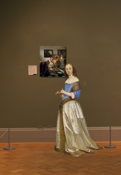 Vermeer's Concert in scale