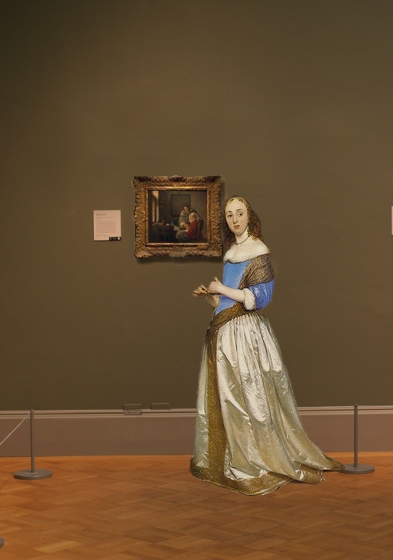 Girl Interrupted in her Music in scale, Johannes Vermeer