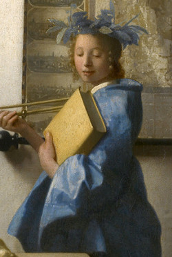 The Art of Painting (detail), Johannes Vermeer