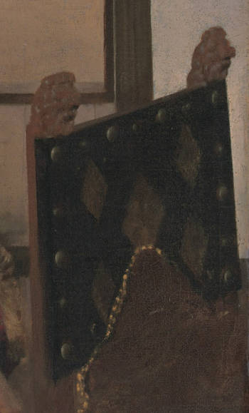A Maid Asleep (detail), Johannes Vermeer