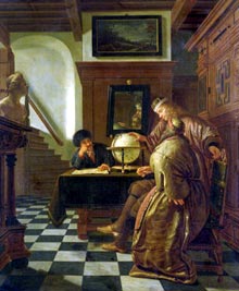 Geographers at Work, Cornelis de Man