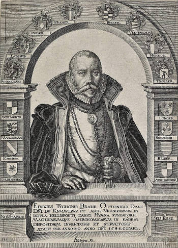 Portrait of Tycho Brahe, Eduard Ender