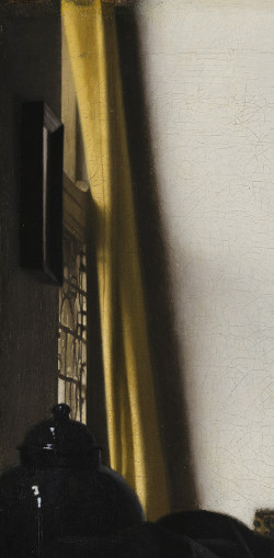 Woman with a Pearl Necklace (detail), Johannes Vermeer