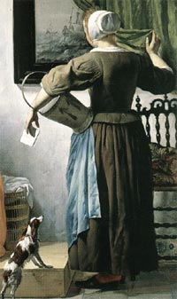 Woman Reading a Letter, Ganriel Metsu