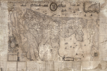 Map of the Netherlands, Balthasar Florisz van Berkenrode in 1620