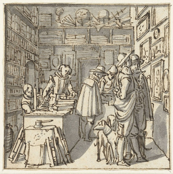Book and Picture Shop, Salomon de Bray