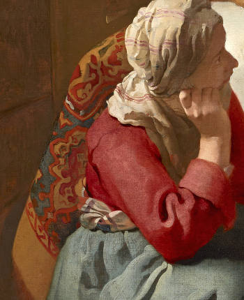 Christ in the House of Martha and Mary (detail), Johannes Vermeer