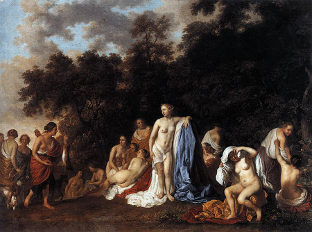 Diana and Her Nymphs, Jacob van Loo