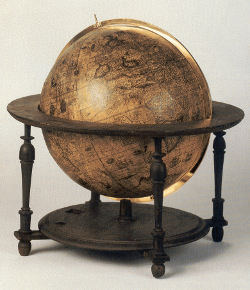 Terrestrial Globe, Jacobus Hondius