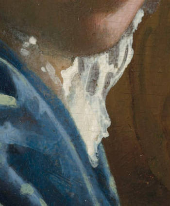 Girl with a Red Hat (detail), Johannes Vermeer