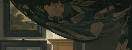 The Love Letter (detail), Johannes Vermeer