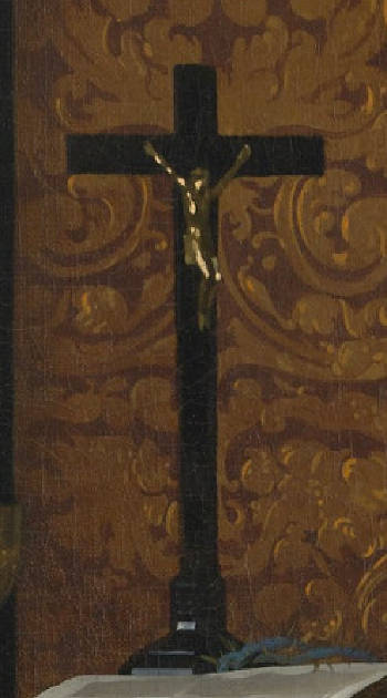 Allegory of Faith (detail), Johannes Vermeer