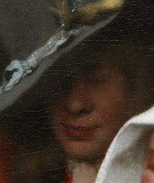 The Procuress (detail), Johannes Vermeer