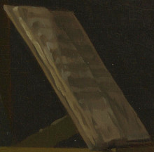 A Lady Seated at a Virginal (detail), Johannes Vermeer