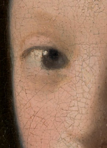 Study of a Young Woman (detail), Johannes Vermeer