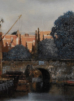 View of Delft (detail), Johannes Vermeer