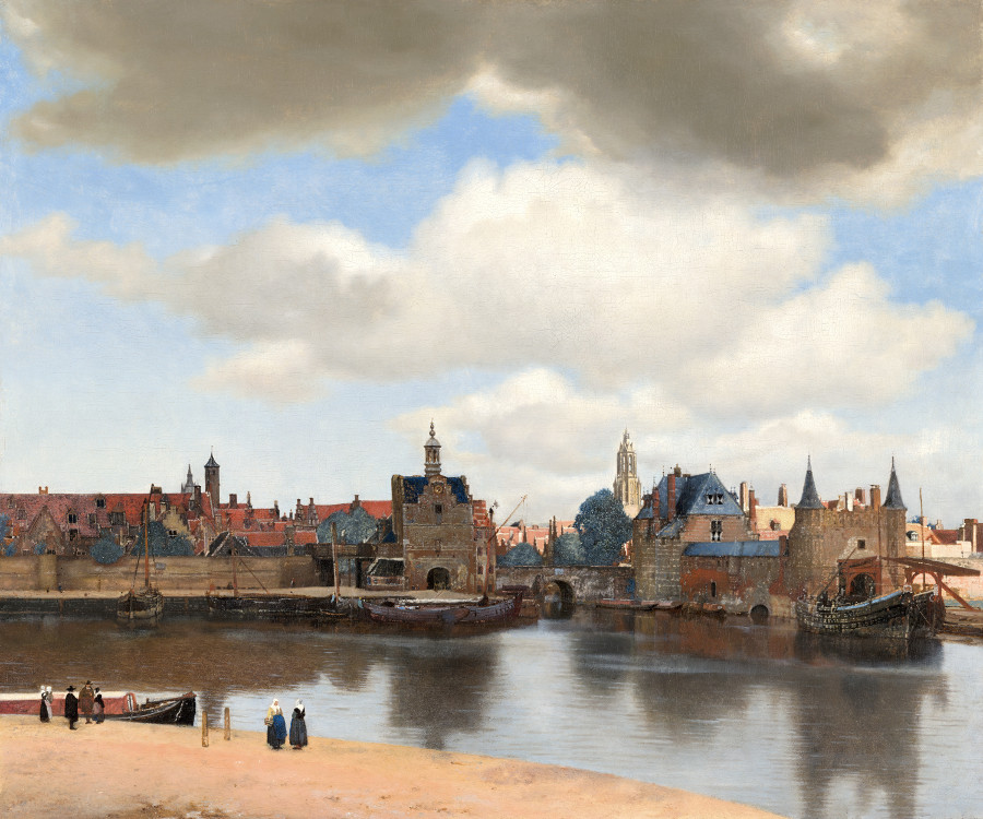 View of Delft, Johannes Vermeer