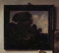 detail of The Concert by Johannes Vermeer