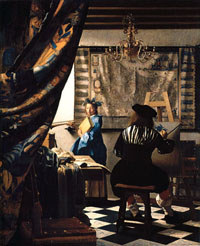 The Art of painting by Johannes Vermeer