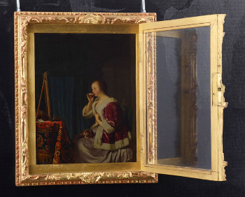Frans van Mieris, WOman at her Dressing Table