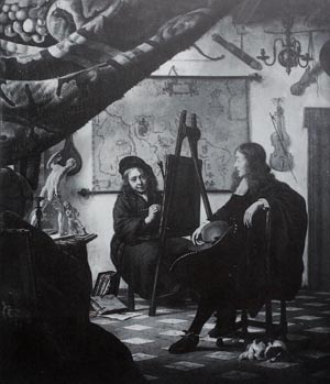 Michiel van Musscher, The Artist's Studio