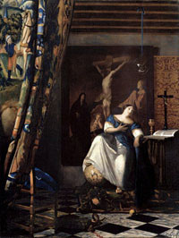 The Allegory of Faith by Johannes Vermeer
