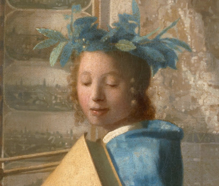 The Art of Painting (detail), Johannes Vermeer