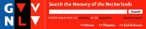Memory of the Netherlands search box