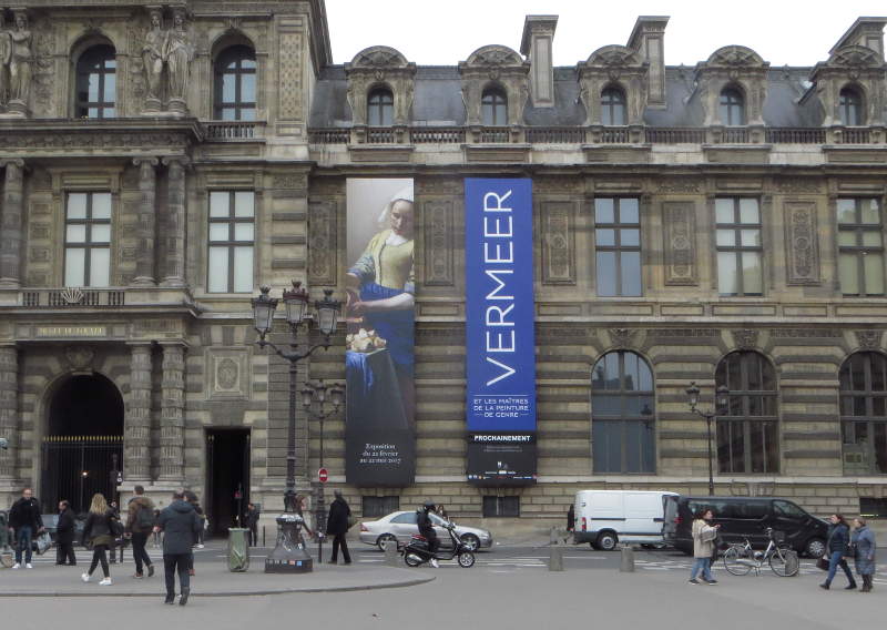 Louvre, Vermeer exhibition