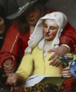The Procuress, Johannes Vermeer