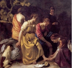 Diana and her Companions, Johannes Vermeer