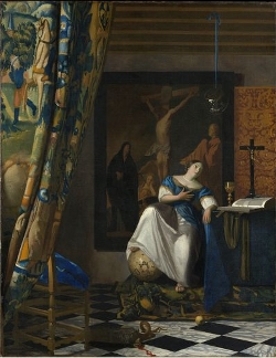 The Allegory of Faith, Johannes Vermeer