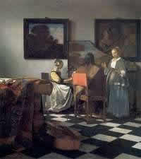 The Concert, Johannes Vermeer