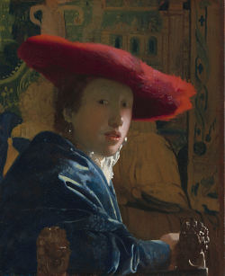 Girl with a Red Hat, Johannes Vermeer
